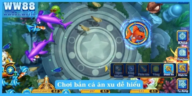 Chơi bắn cá ăn xu dễ hiểu