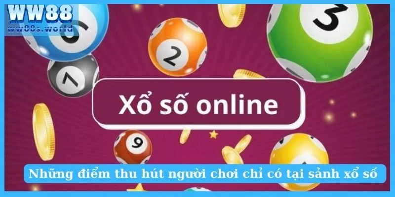 Những điểm thu hút người chơi chỉ có tại sảnh xổ số 